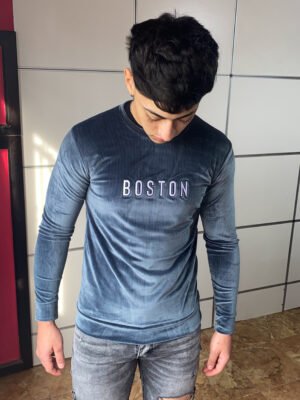 Buzo Boston gris